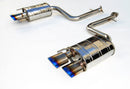 Invidia 14+ Lexus RC350/200T Titanium Quad Rolled Tip Axel-Back Exhaust