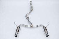 Invidia 2022+ Subaru WRX N1 Twin Outlet Single Layer SS Tip Cat-Back Exhaust