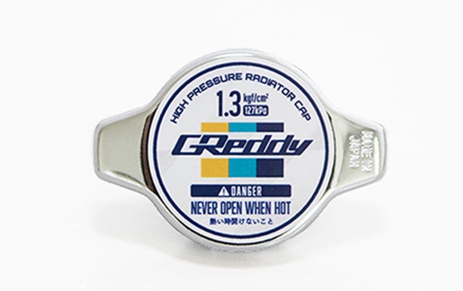 GReddy Type-S 1.3 Radiator Cap Most Nissan / Subaru / Mazda / Mitsubishi / Some Toyota - Brushed (13901002)