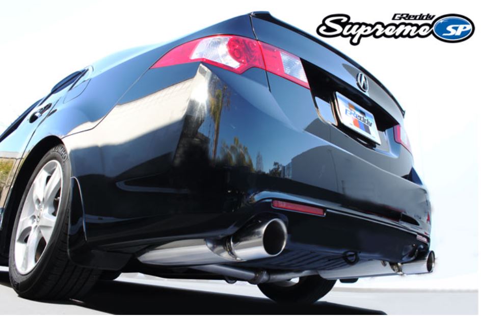 GReddy 09-14 Acura TSX Escape con respaldo de gato Supreme SP de 63,5 mm (10158203)