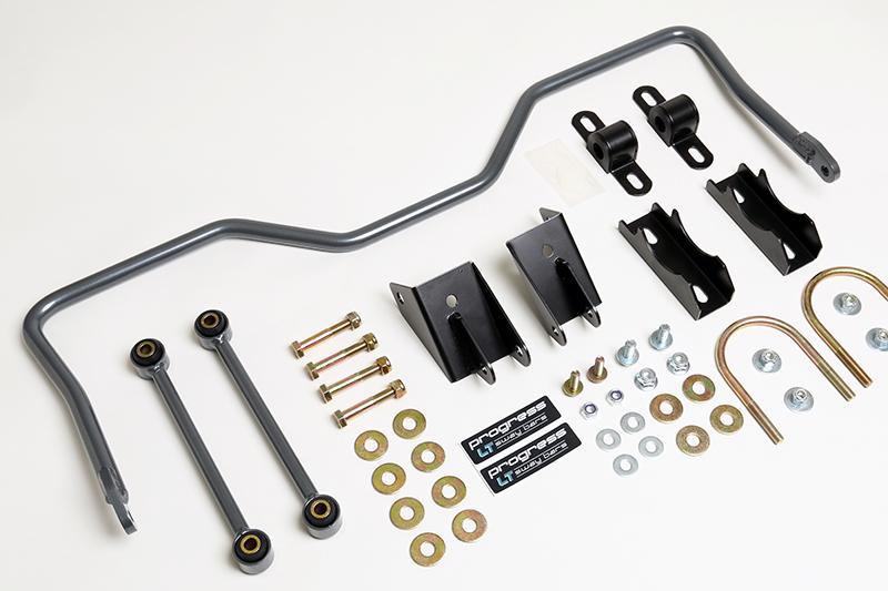 Barra estabilizadora trasera Progress Tech LT 2022+ Toyota Tundra de 1,18 pulgadas de diámetro. (30mm) (22.2121.000)