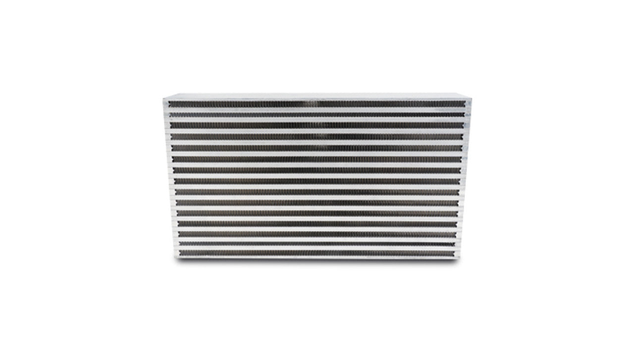 Núcleo de intercooler vibrante: 17,75 x 9,85 x 3,5 pulgadas (12833)