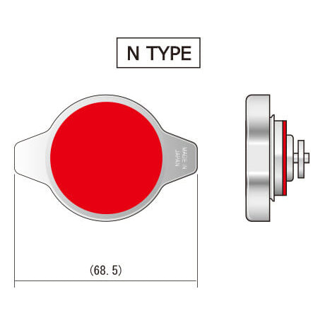 HKS RADIATOR CAP N-type