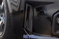 Revel GT Dry Carbon Front Bumper Duct Covers 2023 Toyota GR Corolla - 2 Pieces (1TR4GT0DT02)