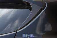 Revel GT Dry Carbon Rear Window Side Spoiler Covers 2023 Toyota GR Corolla - 2 Pieces (1TR4GT0DT03)