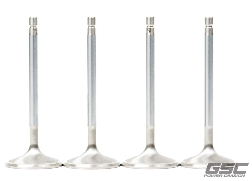 GSC P-D Nissan VR38DETT 21-4N Chrome Polished Intake Valve - 37.15mm Head STD - SET OF 12 (2056-12)