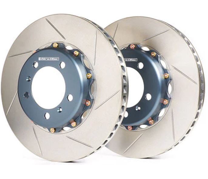 GiroDisc 2020+ Chevrolet Corvette Z51 (C8) Slotted Front Rotors (A1-242)