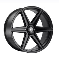 Forgestar F011 24X10 X6 6X139.7 ET25 BS6.5 Satin Black 106.1