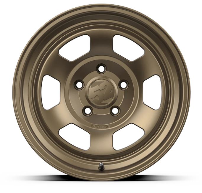 quince52 Patrol HD 17x8.5 6x135 0 mm ET 87.1 Rueda de bronce con orificio central (PHDAB-178569-00)