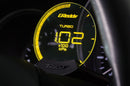 GReddy Sirius Vision Display (Turbo / Press / Temp / Voltage) 68mm Clear Thin-Film EL Display Gauge