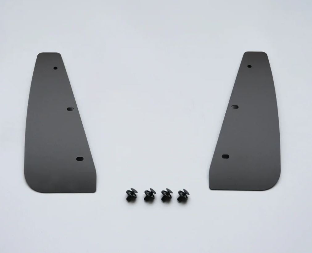 Cusco 2022+ Toyota GR Yaris EVA Bolt On Front Mud Flaps - Black (1C7 850 FB)