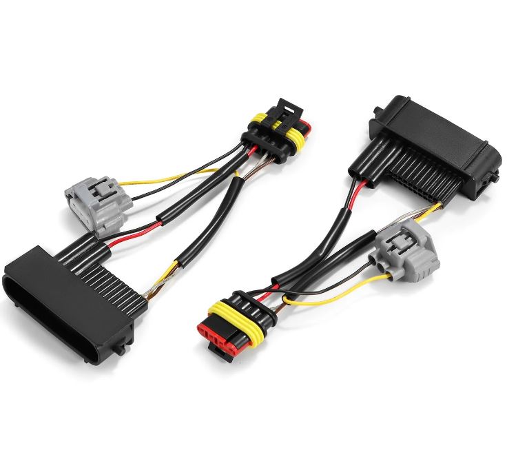 AlphaRex Stock Proyector LED a ARX Convertidor de cableado de faros delanteros (par) para Toyota Tundra/Sequoia 22-24