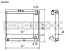 Koyo 86-88 Mazda RX-7 FC NA/Turbo (MT) Radiator