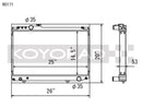 Koyo 86-92 Toyota Supra NA/Turbo (MT) Radiator