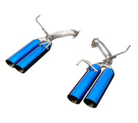 Remark 2022+ Subaru WRX BOSO Edition Axle Back Exhaust w/ Burnt Blue Stainless Tips