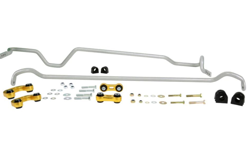 Whiteline 00-04 Subaru Legacy GT Kit de barra estabilizadora delantera y trasera (BSK002)