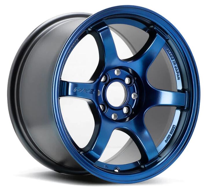 Gram Lights 57DR 15X8.0 +35 4-100 MAG BLUE (Honda Civic / Integra) (WGIE35AD)