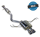 REMARK 23+ Toyota GR Corolla Dual Center Exit w/ Resonator Stainless Steel Catback Exhaust (RK-C2076T-05C)