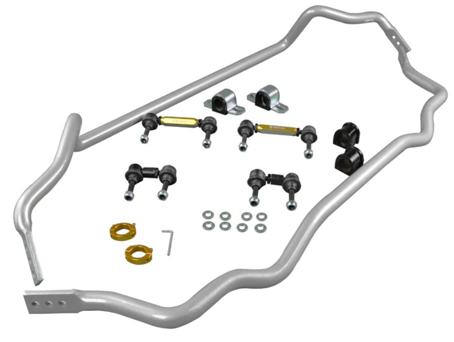 Whiteline 09-16 Mitsubishi Evolution X (MR/GSR) / 2015 EVO Final Edition Kit de barra estabilizadora delantera y trasera (BMK010)