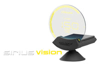 GReddy Sirius Vision Display (Turbo / Press / Temp / Voltage) 68mm Clear Thin-Film EL Display Gauge