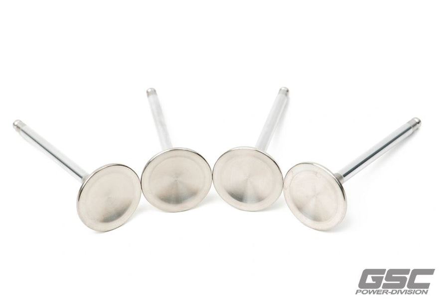 GSC P-D Nissan VR38DETT Chrome Polished Super Alloy Exhaust Valve - 32.15mm Head STD - SET OF 12 (2055-120)