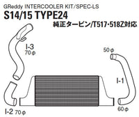 GReddy 93-02 Nissan Silvia S14/S15 24 LS Intercooler Kit