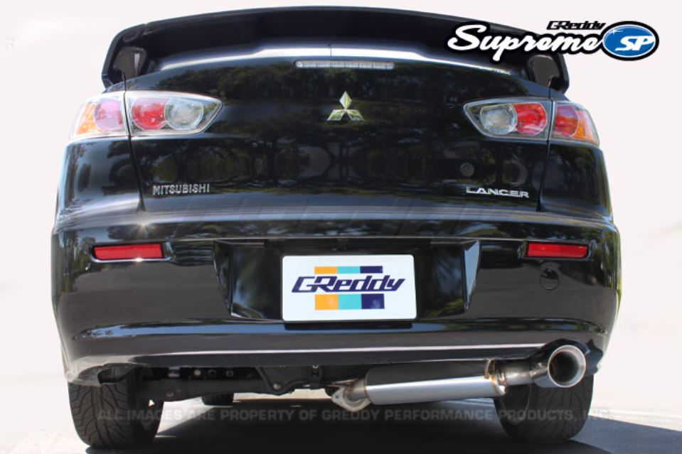 GReddy 08-11 Mitsubishi Lancer GTS Supreme Axle Back Exhaust