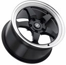 Forgestar F091 17X10 D5 Drag 5X120 ET45 BS7.3 Gloss Black w/ Machine Lip 78.1