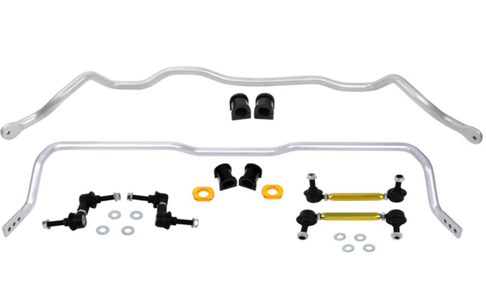 Whiteline 01-07 Mitsubishi Lancer Evolution VII VIII IX Front & Rear Sway Bar Kit w/24mm Rear (BMK009)