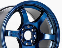 Gram Lights 57DR 15X8.0 +35 4-100 MAG BLUE (Honda Civic / Integra)