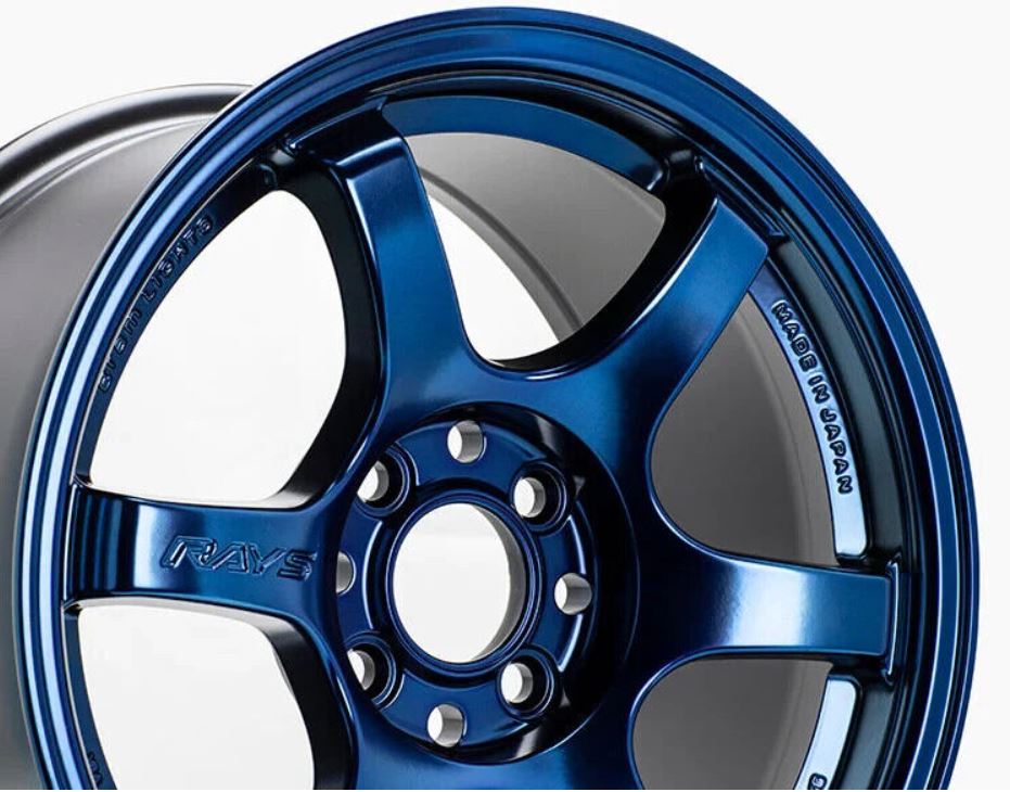 Gram Lights 57DR 15X8.0 +35 4-100 MAG BLUE (Honda Civic / Integra)