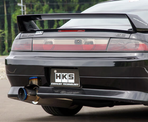 SILENCIADOR HKS RACING 95-98 NISSAN 240SX (S14) USA (31008-BN001)