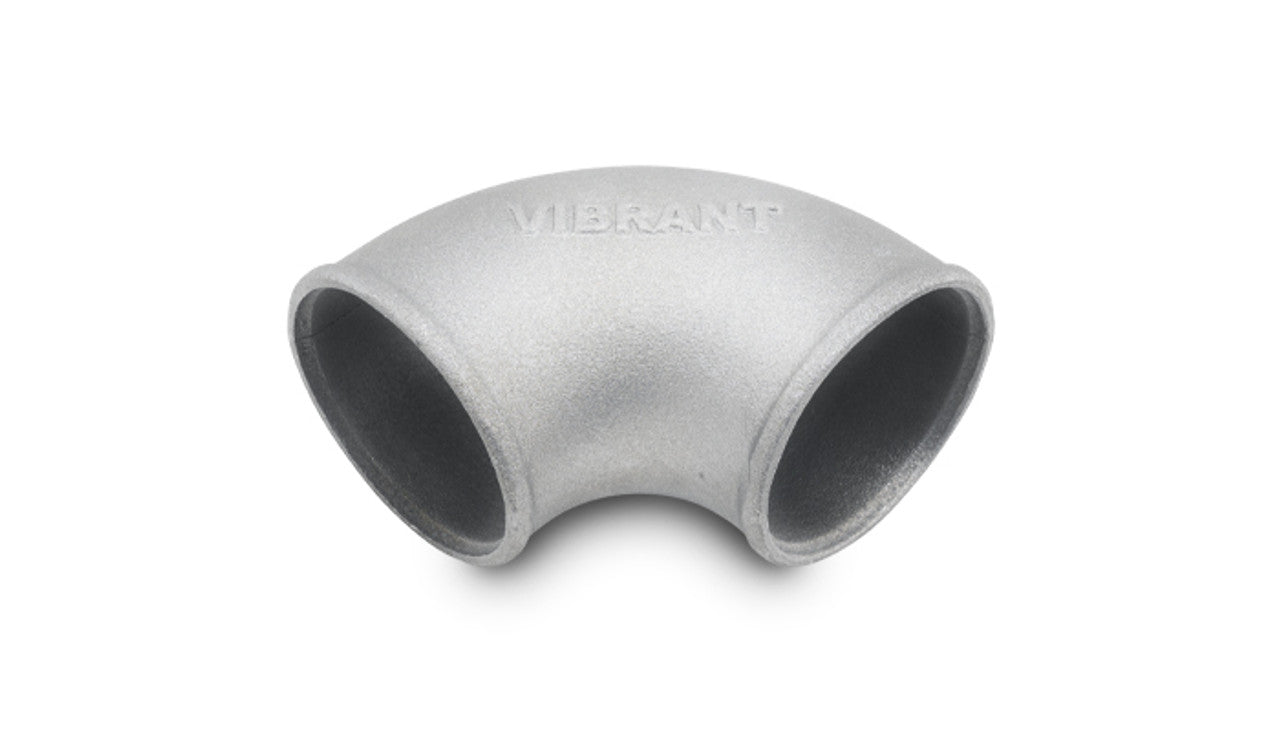 Vibrant 2.5in O.D. Cast Aluminum Elbow (90 degree Tight Radius) (2873)