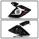 Spyder 16-21 Honda Civic Type R y Hatchback luces traseras LED con barra de luces en cromo negro (ALT-YD-HC16HB-BC)