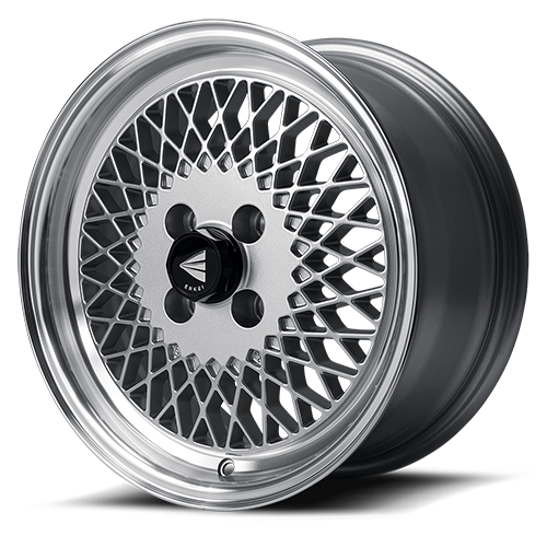 Enkei92 Classic Line 15x7 38mm Offset 4x100 Rueda plateada con patrón de pernos