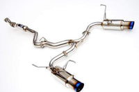 Invidia 2022+ Subaru WRX N1 Twin Outlet Single Layer Tip Cat-Back Exhaust