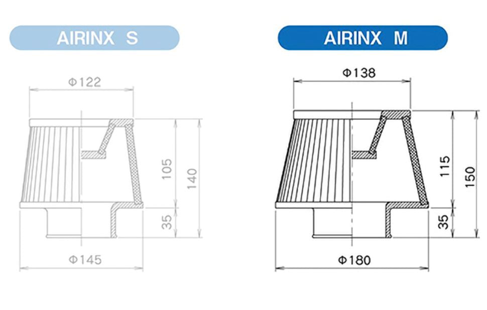 GReddy Universal Airinx M #80