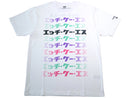 HKS T-SHIRT KATAKANA WHITE 4L