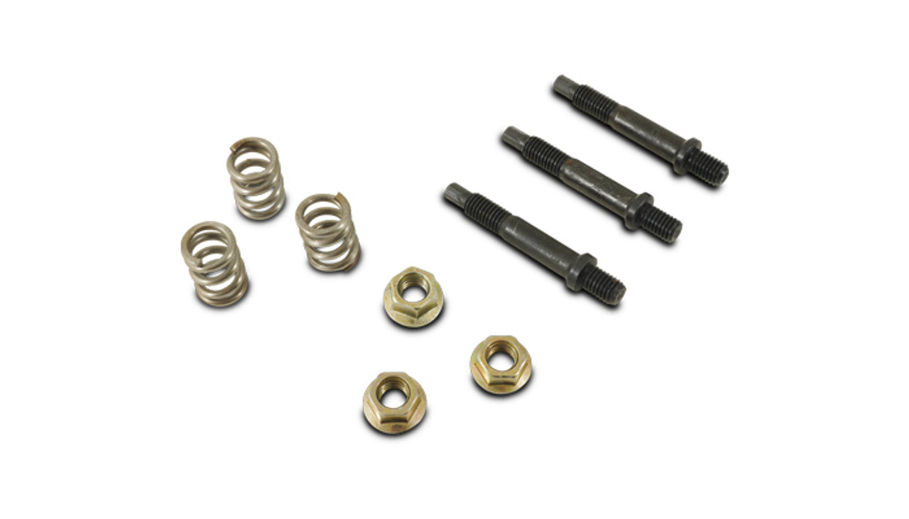 Vibrant 3 Bolt 10mm GM Style Spring Bolt Kit (includes 3 Bolts 3 Nuts 3 Springs)