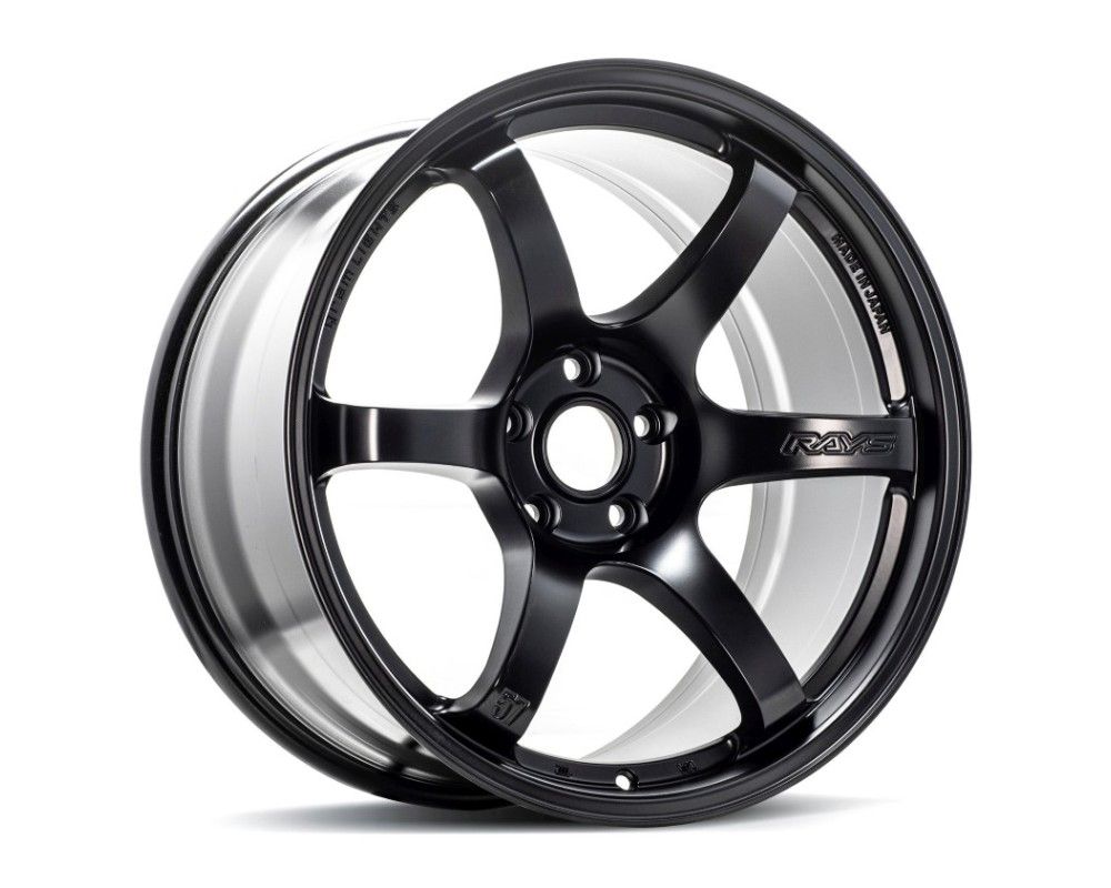 Gram Lights 57DR 18X9.5 +38 5-100 SEMI GLOSS BLACK (FR-S / BRZ) (WGIX38DH)