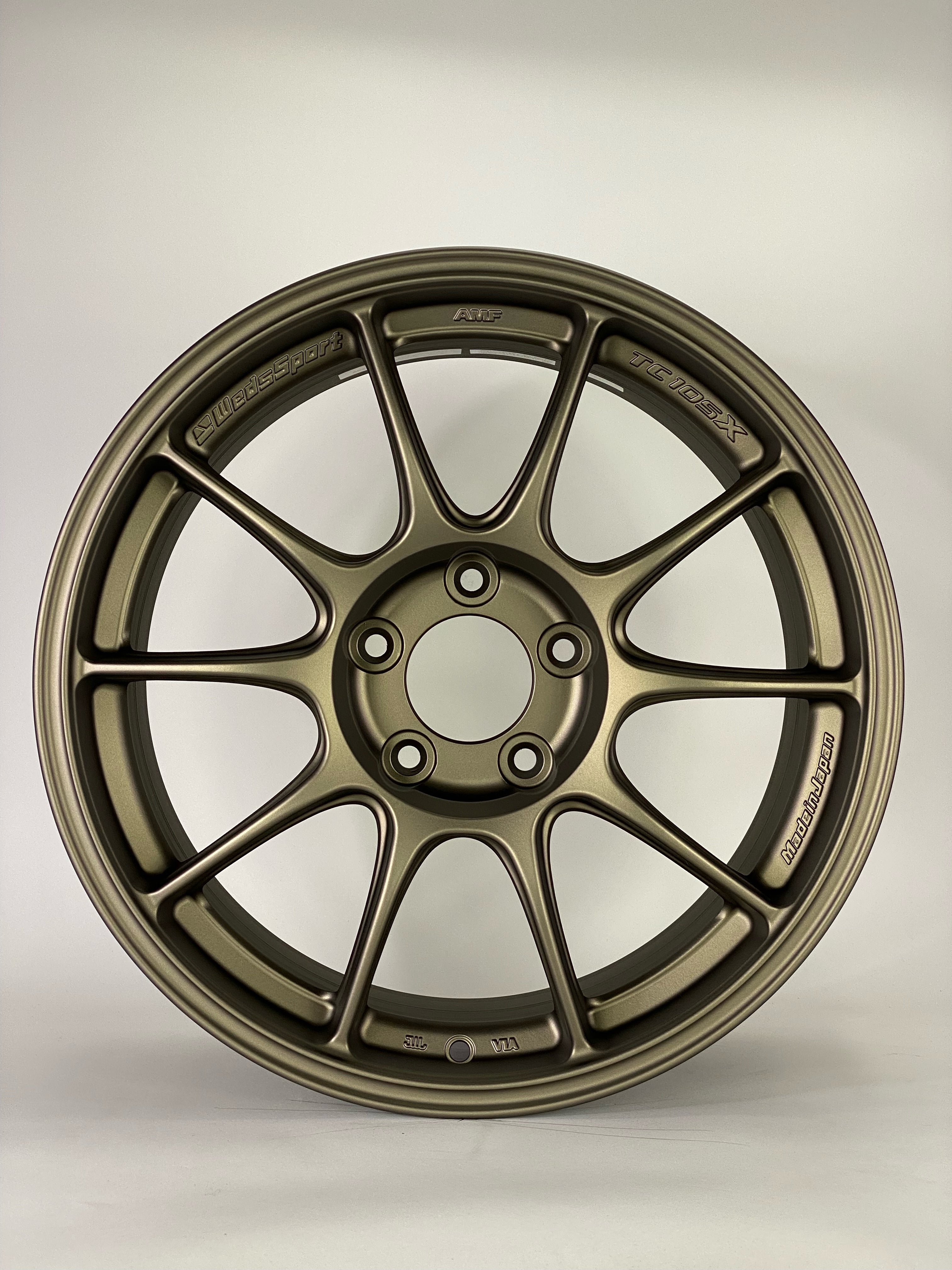 WedsSport TC105X TS-Bronze  17x9" +49 5x114.3 Wheel