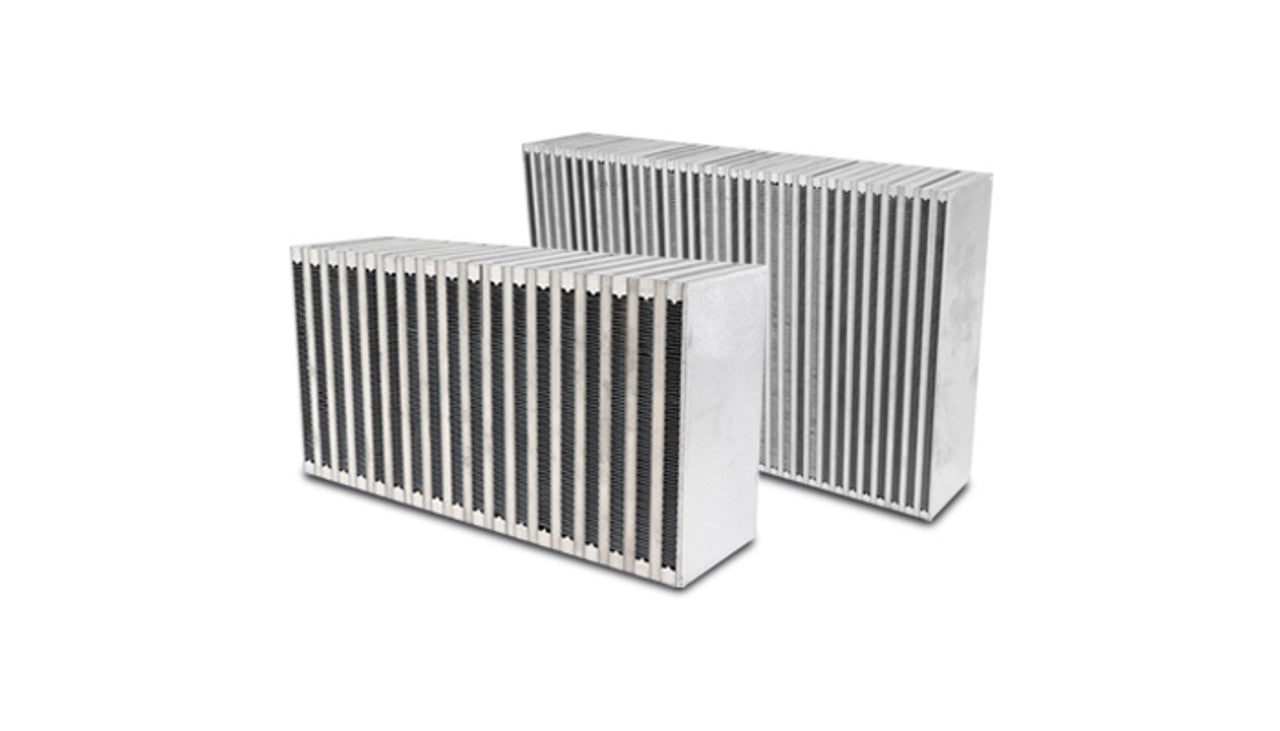 Vibrant Vertical Flow Intercooler Core 24in. W x 8in. H x 3.5in. Thick (12859)