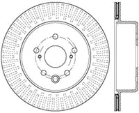 StopTech Left Rear Drilled Sport Brake Rotor for Lexus 13-15 GS350/14-15 IS350/13-15 GS350H/15 RC350