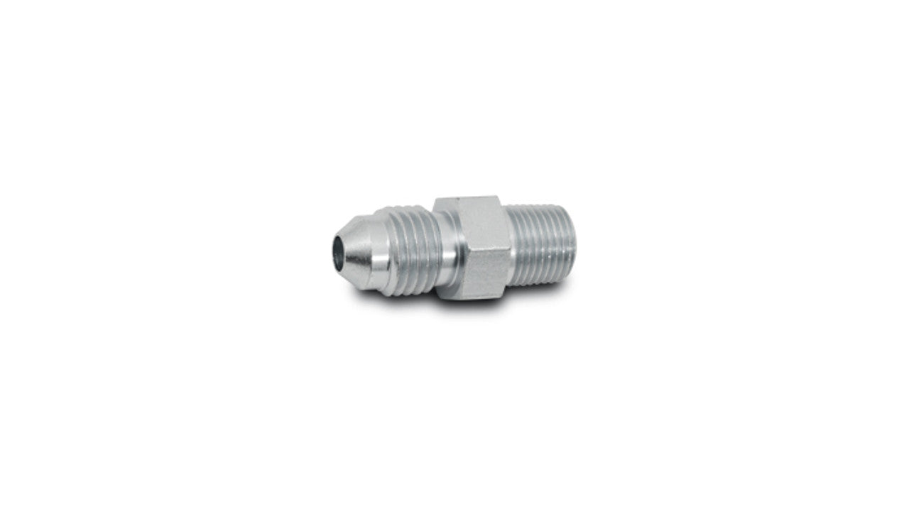 Vibrant -4AN to 1/8in NPT Straight Adapter Fitting - Steel (10292)