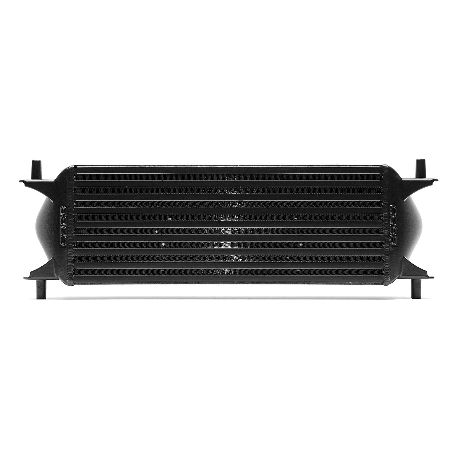 Cobb 21-22 Ford Bronco 4wd 2.3L/2.7L TC (ubicación de stock) Intercooler de montaje frontal - Negro (7R1500-BK)