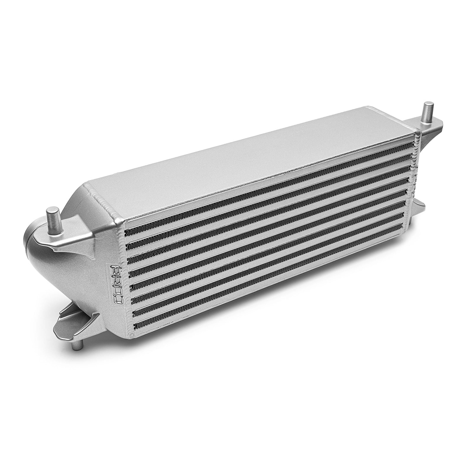 Cobb 21-22 Ford Bronco 4wd 2.3L/2.7L TC (ubicación de stock) Intercooler de montaje frontal - Plata (7R1500-SL)