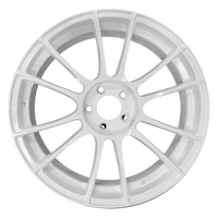 SSR GTX04 19x9.5" 5x120 +38mm Offset White Wheel