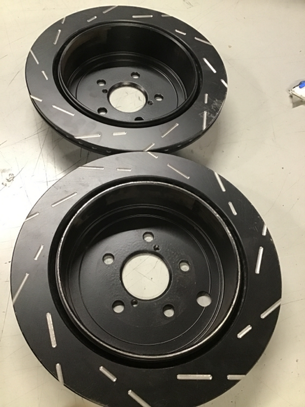 EBC 12+ Scion FR-S 2 USR Slotted Rear Rotors | USR7585 Scratch & Dent