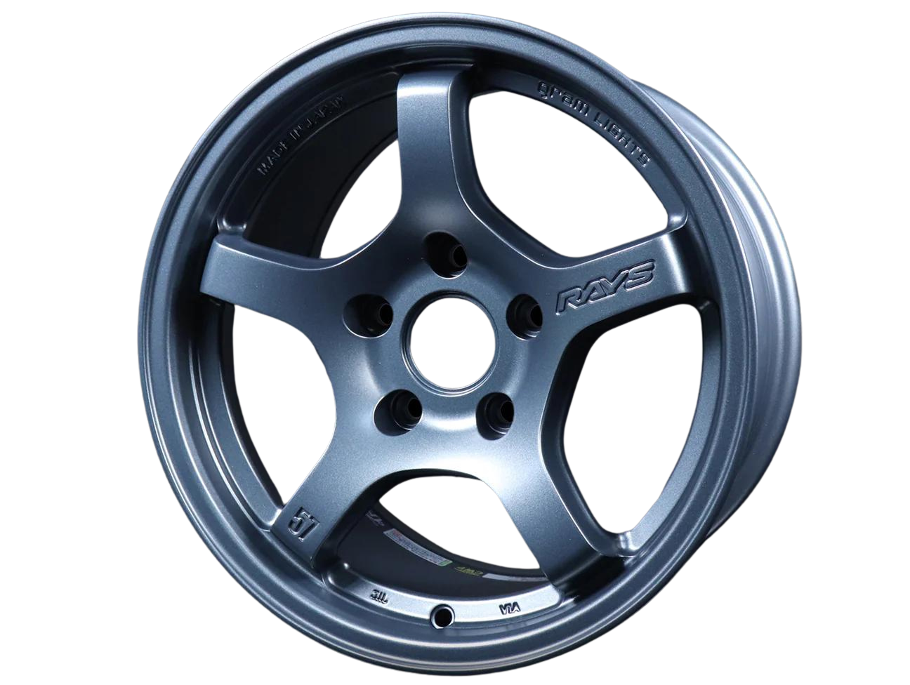 Luces Gram 57CR 15x8.0 +35 5x114.3 Gunblue II