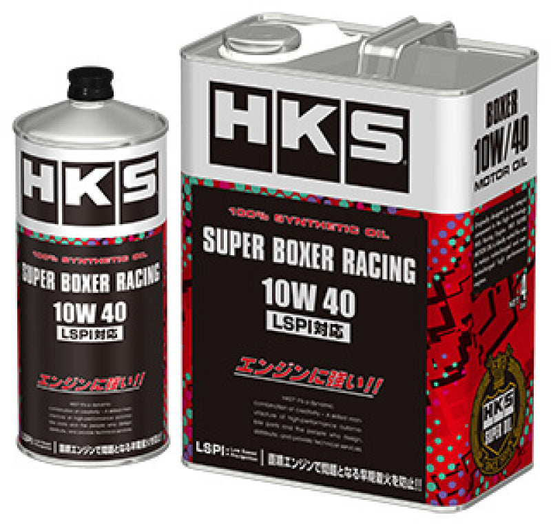 HKS SUPER BOXER RACING 10W40 1L (Min Qty 12)